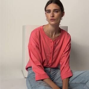 Nation LTD Alix Henley Shirt Top Sz S